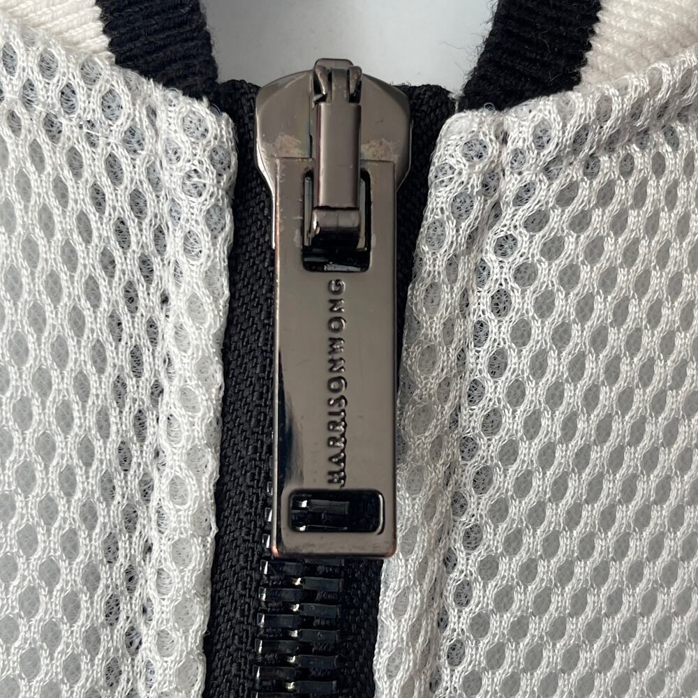 Harrison Wong Color Block Spacer Mesh Jacket Size… - image 3